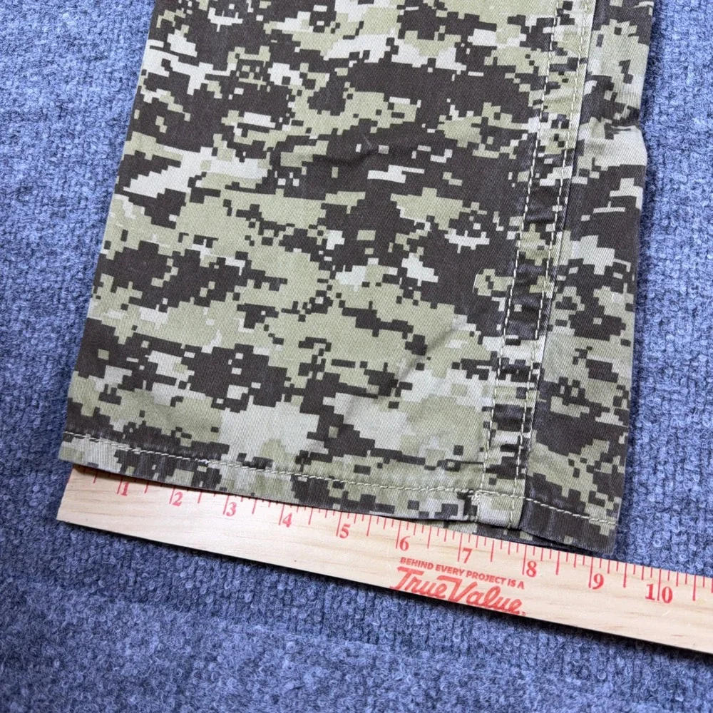 True Religion Joey Super T Mens 38 Digital Camo Flare Jeans Made in USA Rare